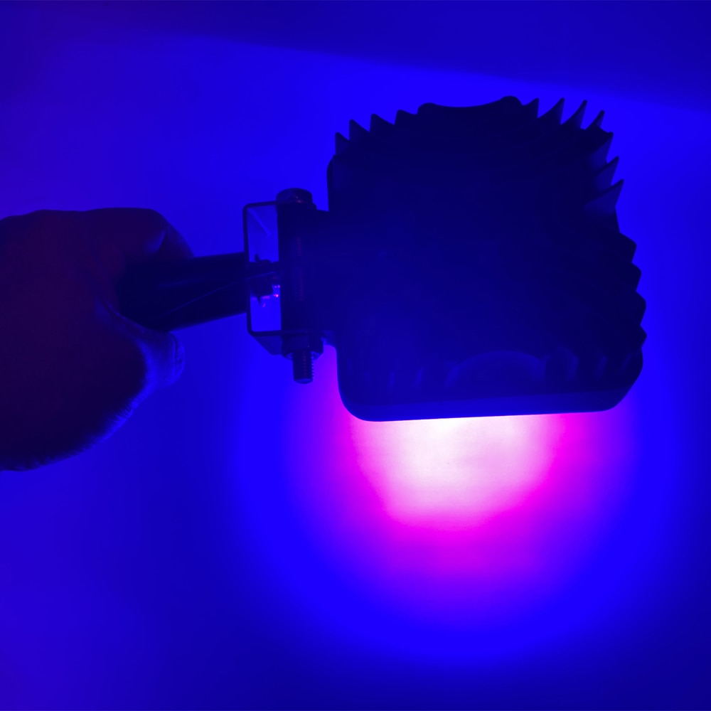 UV LED 395nm 365nm 405nm 자외선 경화 램프, 3D 인쇄 수지 UV 페인트 접착제 본딩 PCB LCD 코팅 접착제 빠른 건조